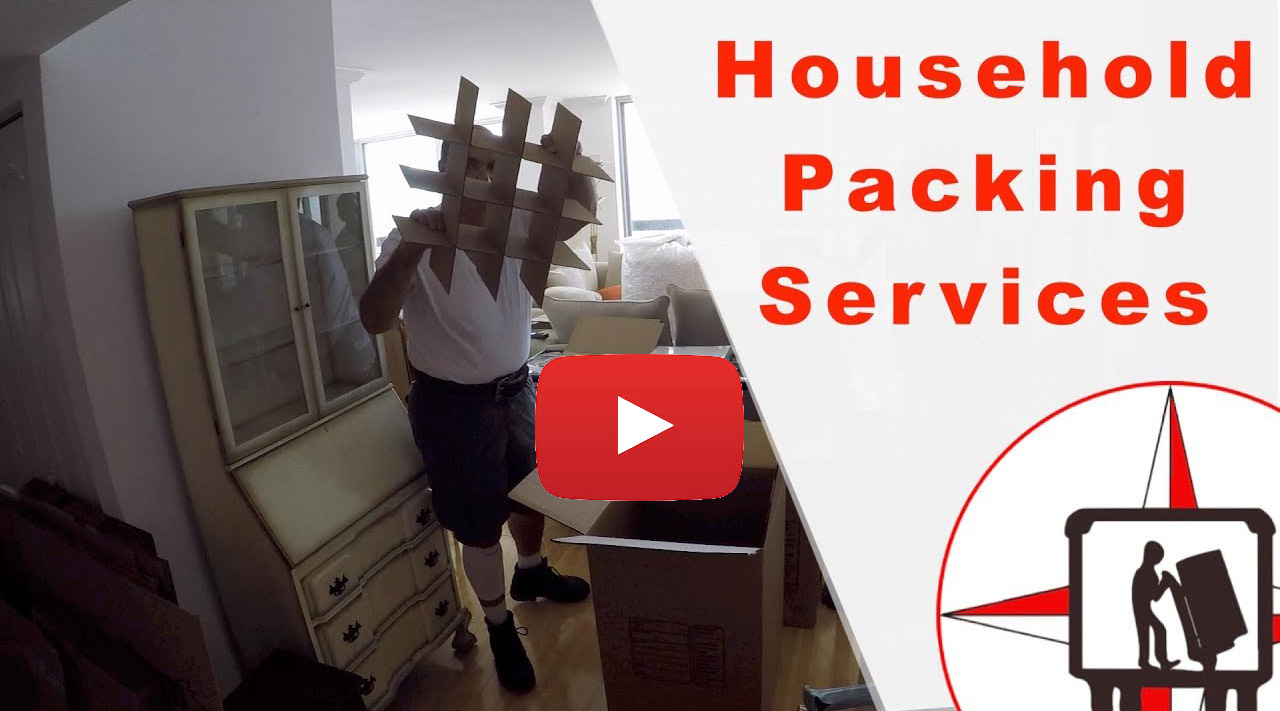 HOUSEHOLD PACKING SERVICES - MUST WATCH PACKERS DOING THE RIGHT WAY